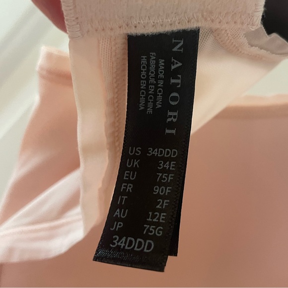 Natori, NWT, 34DDD, pale pink bra. - Picture 3 of 5